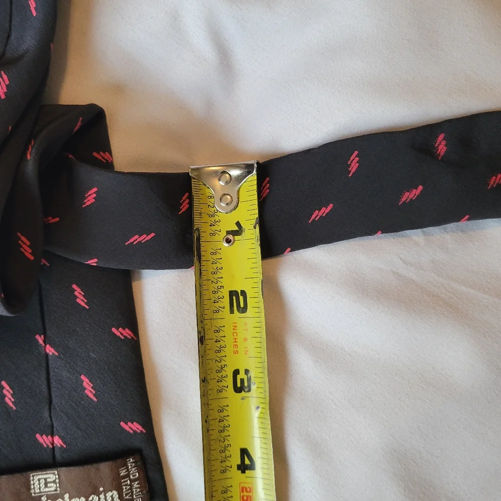 Pierre Balmain Paris Silk Tie Luxury Designer Necktie for Men French Luxury